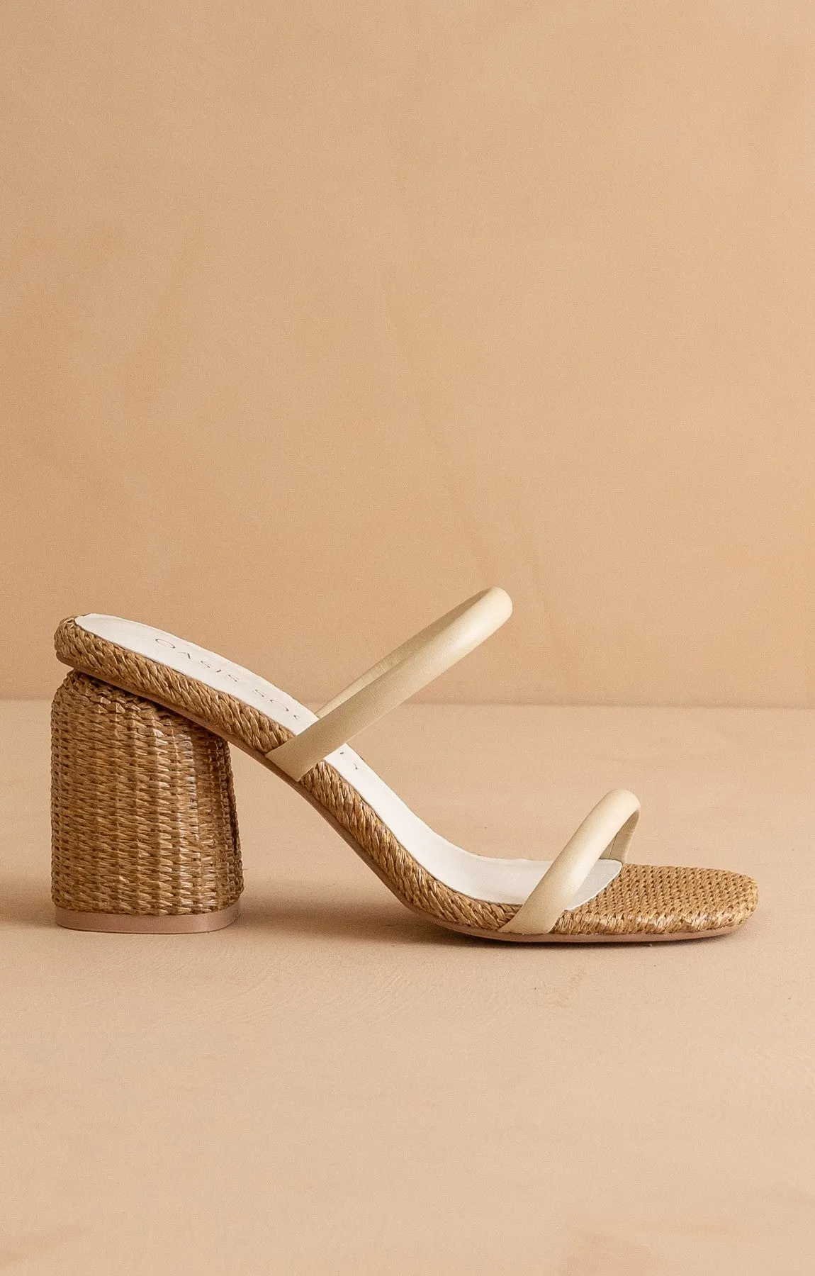 The Margaret - Rattan Heels