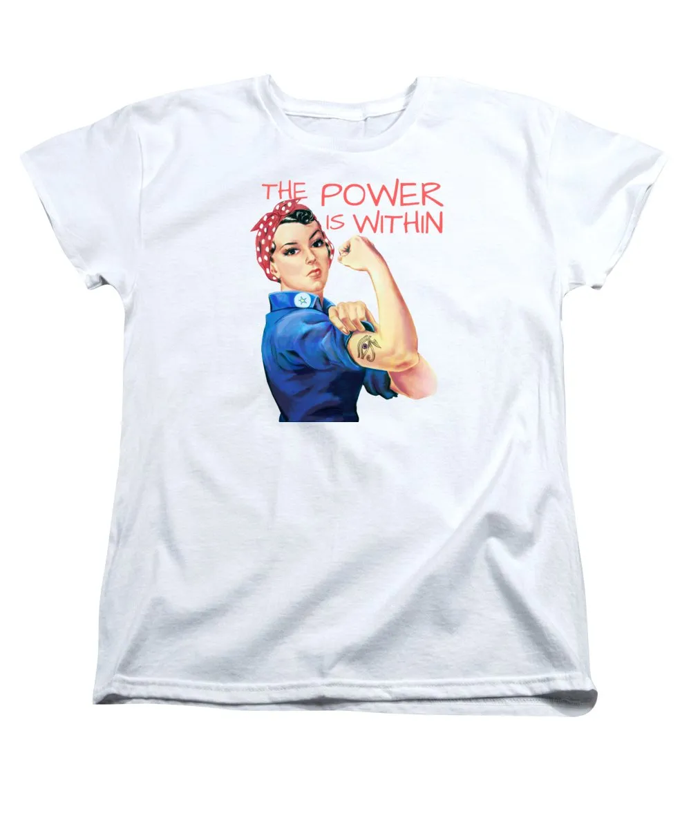 The Power Is Within - Women's T-Shirt (Standard Fit)
