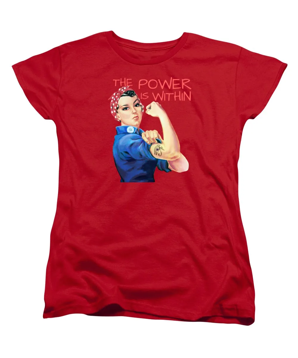 The Power Is Within - Women's T-Shirt (Standard Fit)