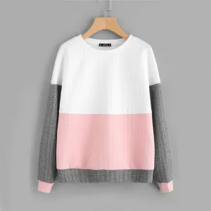 Three Tone Sweatshirt