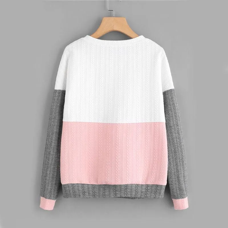 Three Tone Sweatshirt