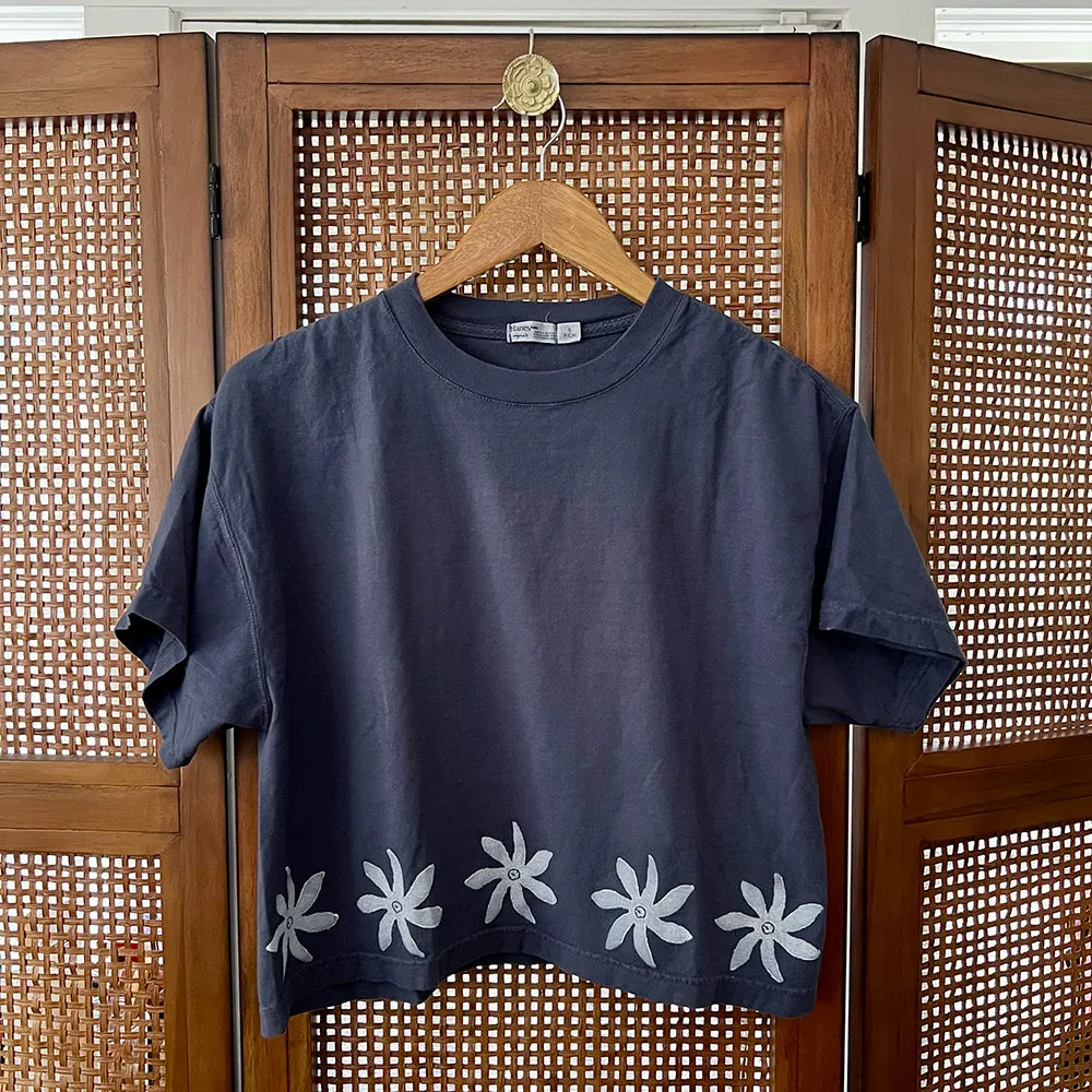 Tiare (Tahitian Gardenia) Crop Tee