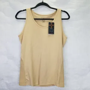 Tommie Copper® Women's XL Lower Back Support Tank Nude Beige Stretch Support NEW