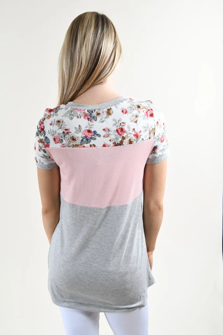 Too Cute to Handle Top ~ Light Pink