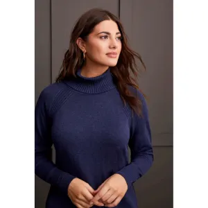 Tribal Cowl Neck Sweater