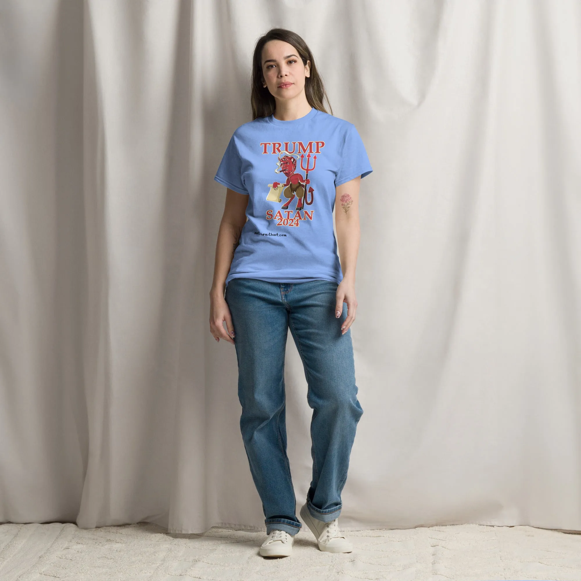TRUMP/SATAN Unisex classic tee