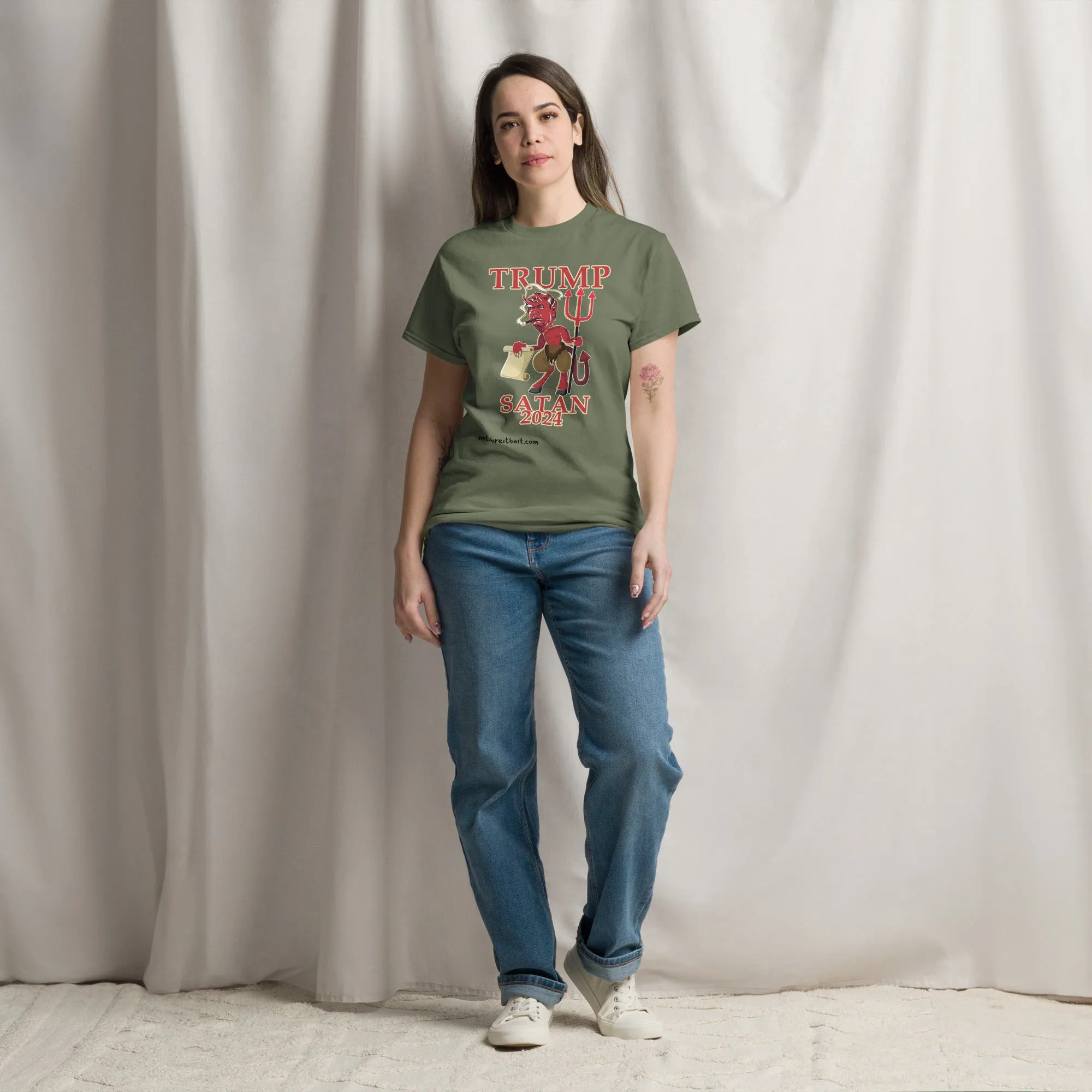 TRUMP/SATAN Unisex classic tee