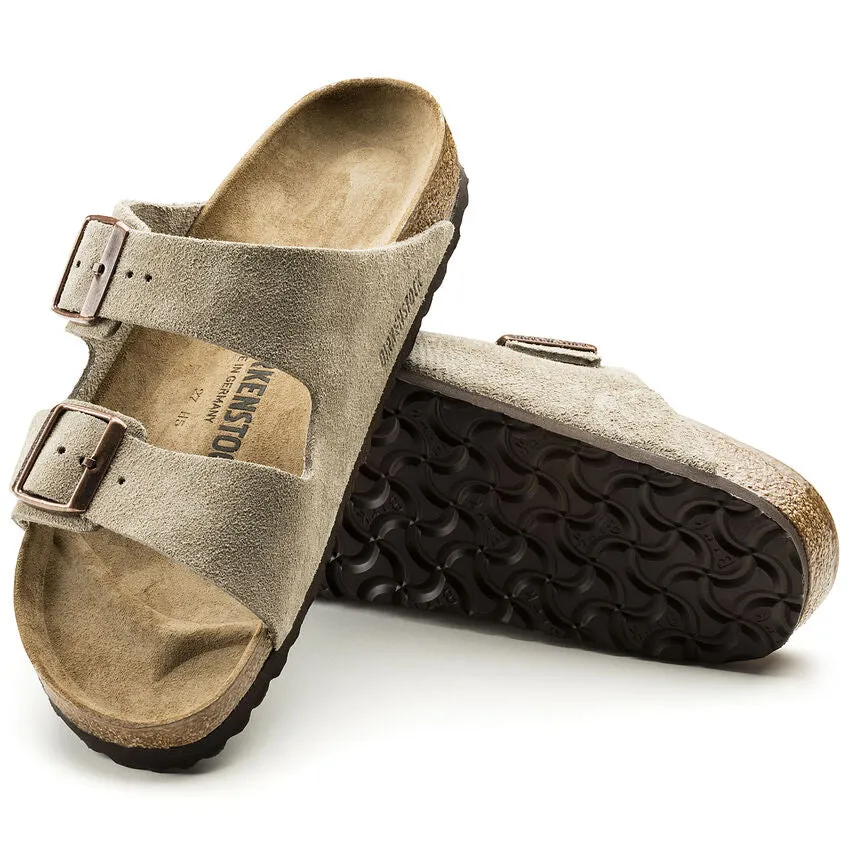 UNISEX BIRKENSTOCK ARIZONA SUEDE LEATHER | TAUPE
