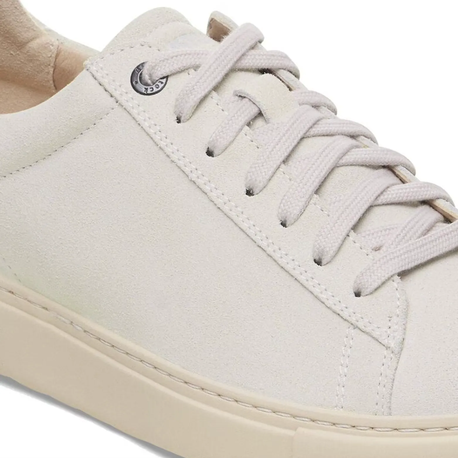 UNISEX BIRKENSTOCK BEND LOW | ANTIQUE WHITE SUEDE LEATHER