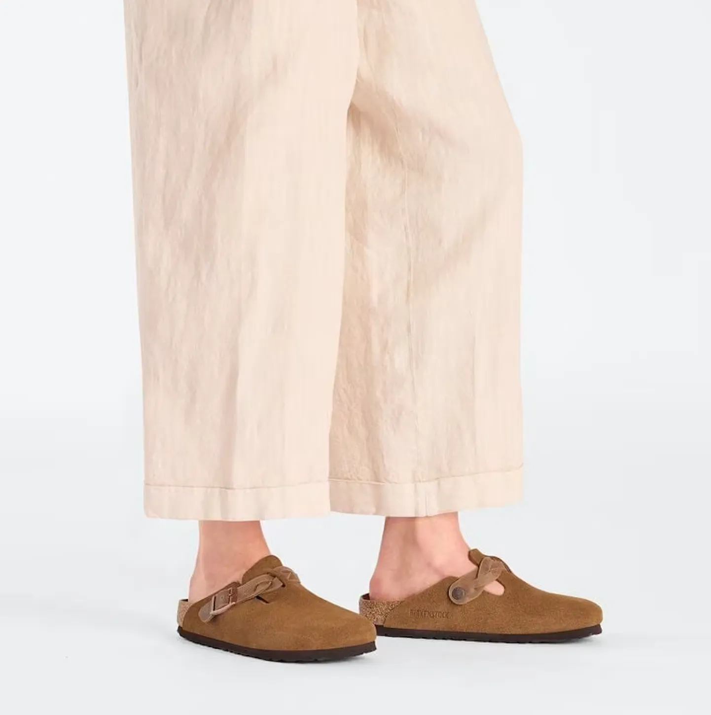 UNISEX BIRKENSTOCK BOSTON BRAIDED | MINK