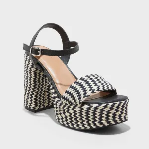 Universal Thread Women's India Platform Heels with Memory Foam Insole 89527923
