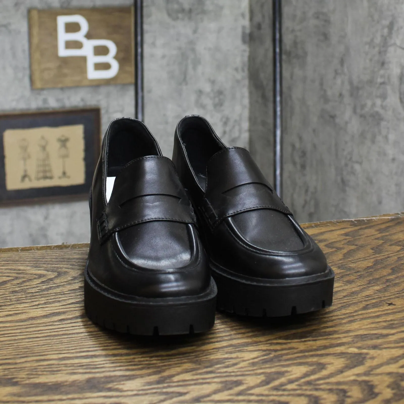 Universal Thread Women's Maisy Loafer Heels 87931757 Black 8.5M