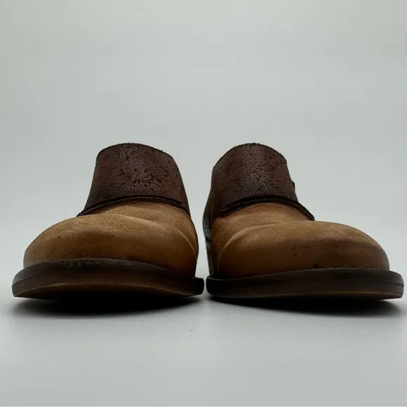 Vera Cruz Artisans Brown Leather Cutout Block Heel Size EU 37 Sundance