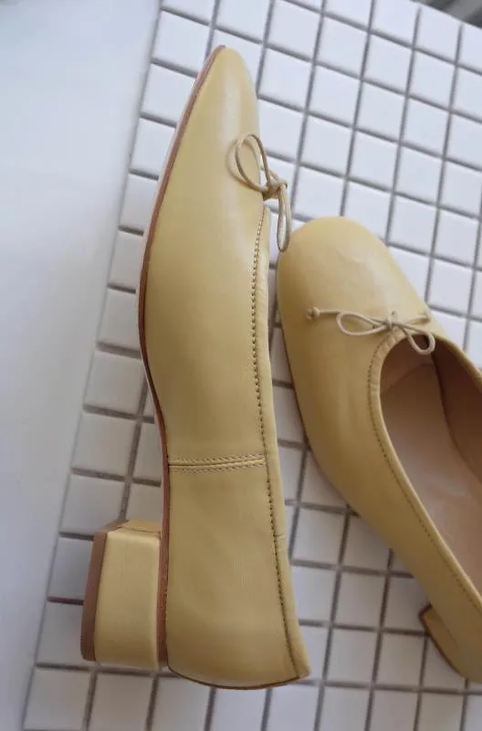 VERONA Mid-heel Ballerina-sold out