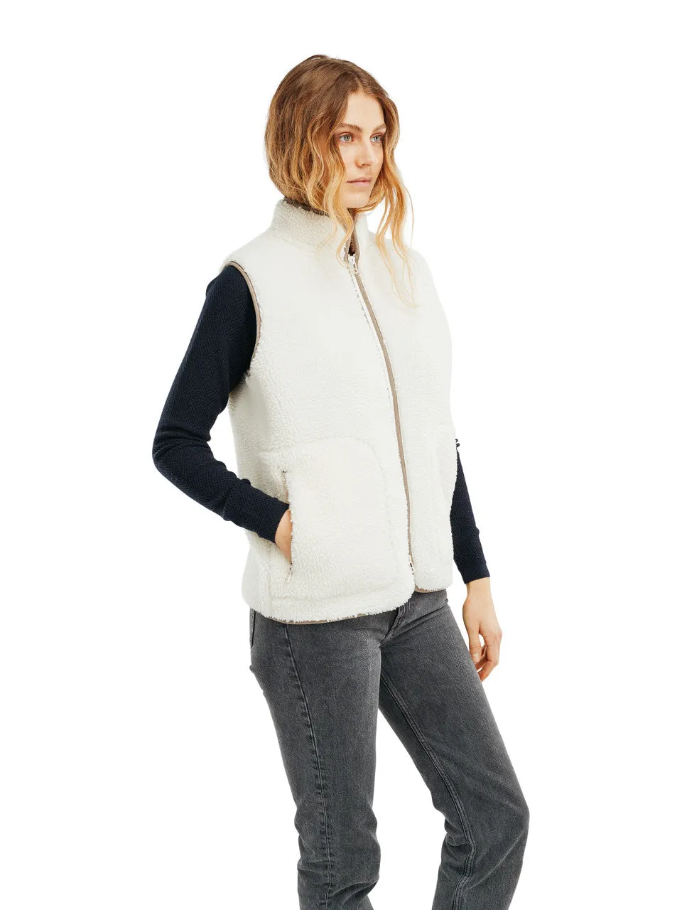 Veøy Pile Fleece Vest W