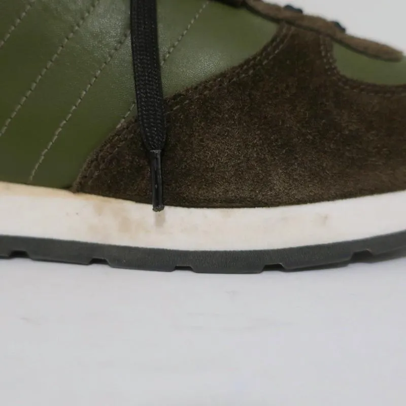 Vince Sneakers Olive Suede & Leather Size 7 Running Shoes