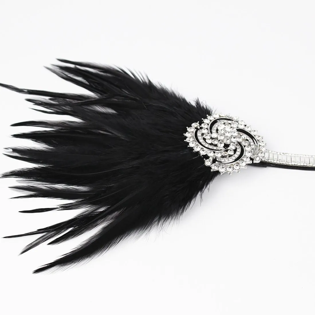 Vintage Flapper Headband 1920s Art Deco Sparkling|JaosWish