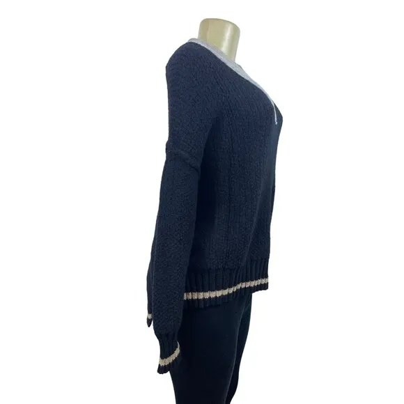 Vintage Hauana Women’s Black V Neck Sweater Sz S - NWT