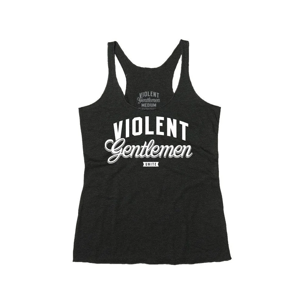 Violent Gentlemen Unite Womens Racerback