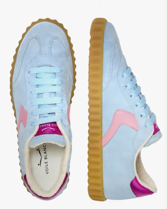 Voile Blanche Ines Green Suede Sneaker