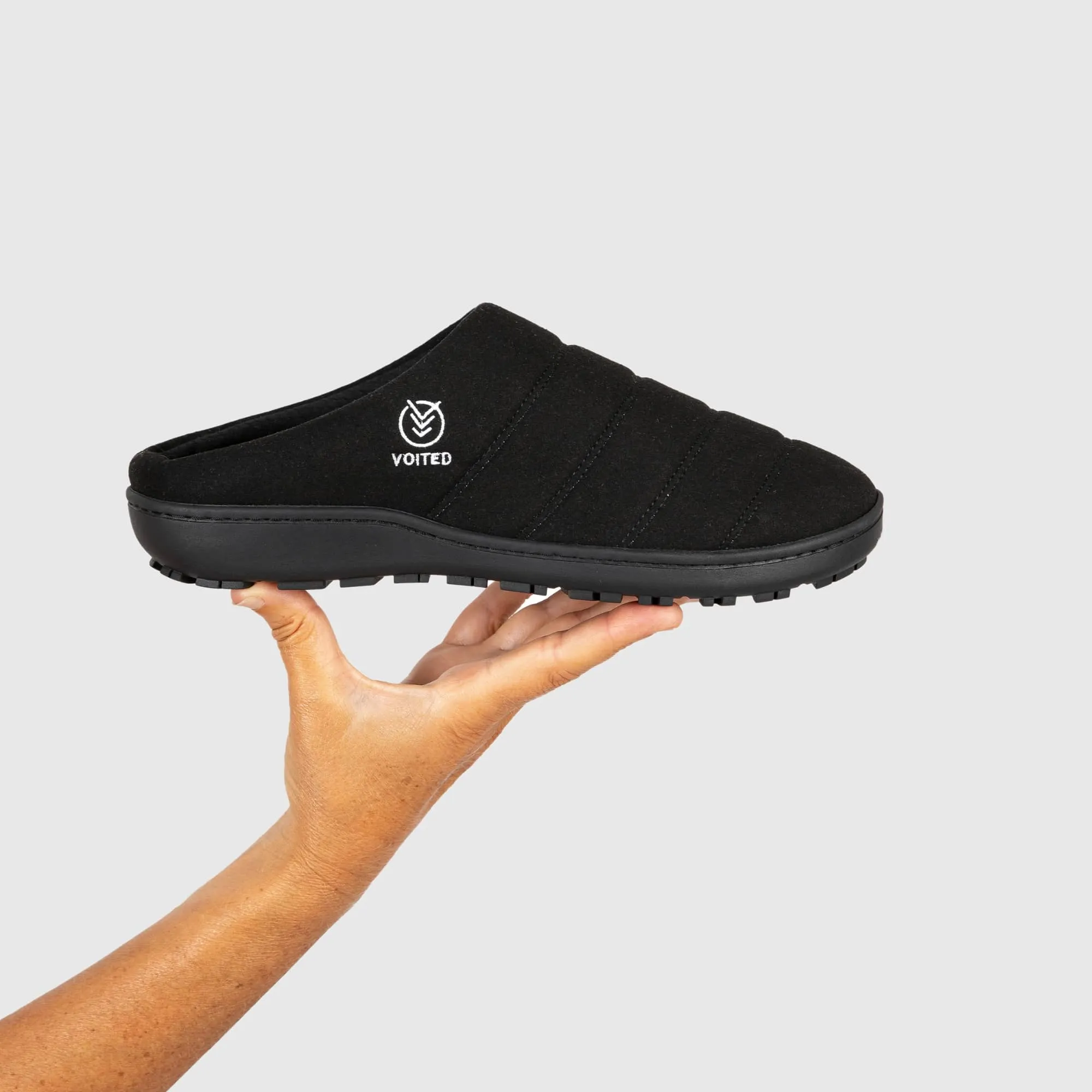 VOITED Soul Slipper - Lightweight, Indoor/Outdoor Camping Slippers  - Vegan Nubuck