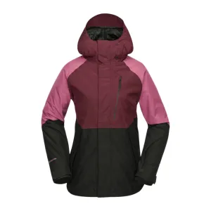 Volcom Women's V.CO Aris Insulated Gore-Tex Jacket - Burgundy