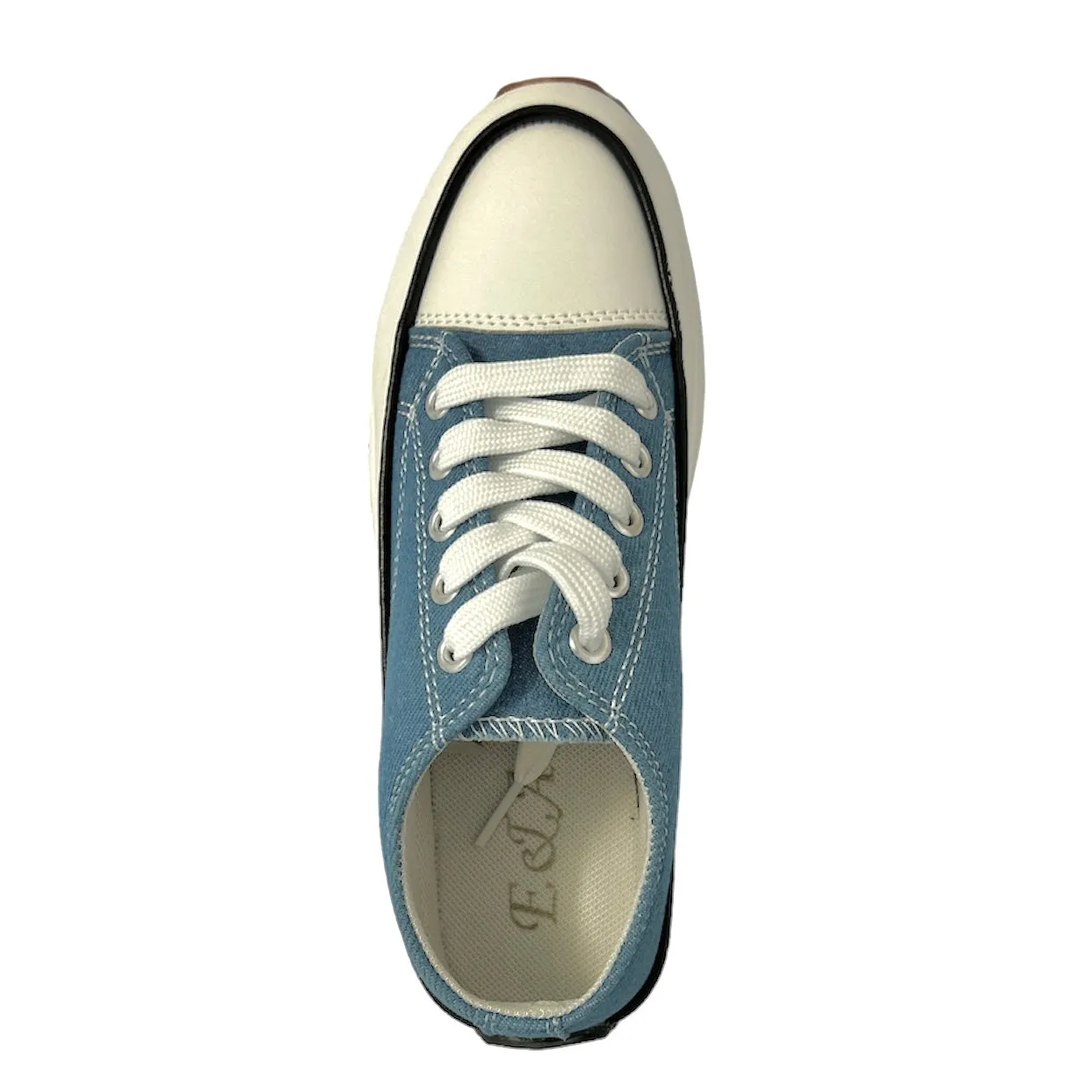 WALK-1 Women's Low Top Platform Fashion Sneakers