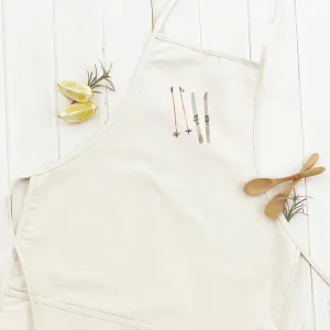 Watercolor Skis - Women's Apron