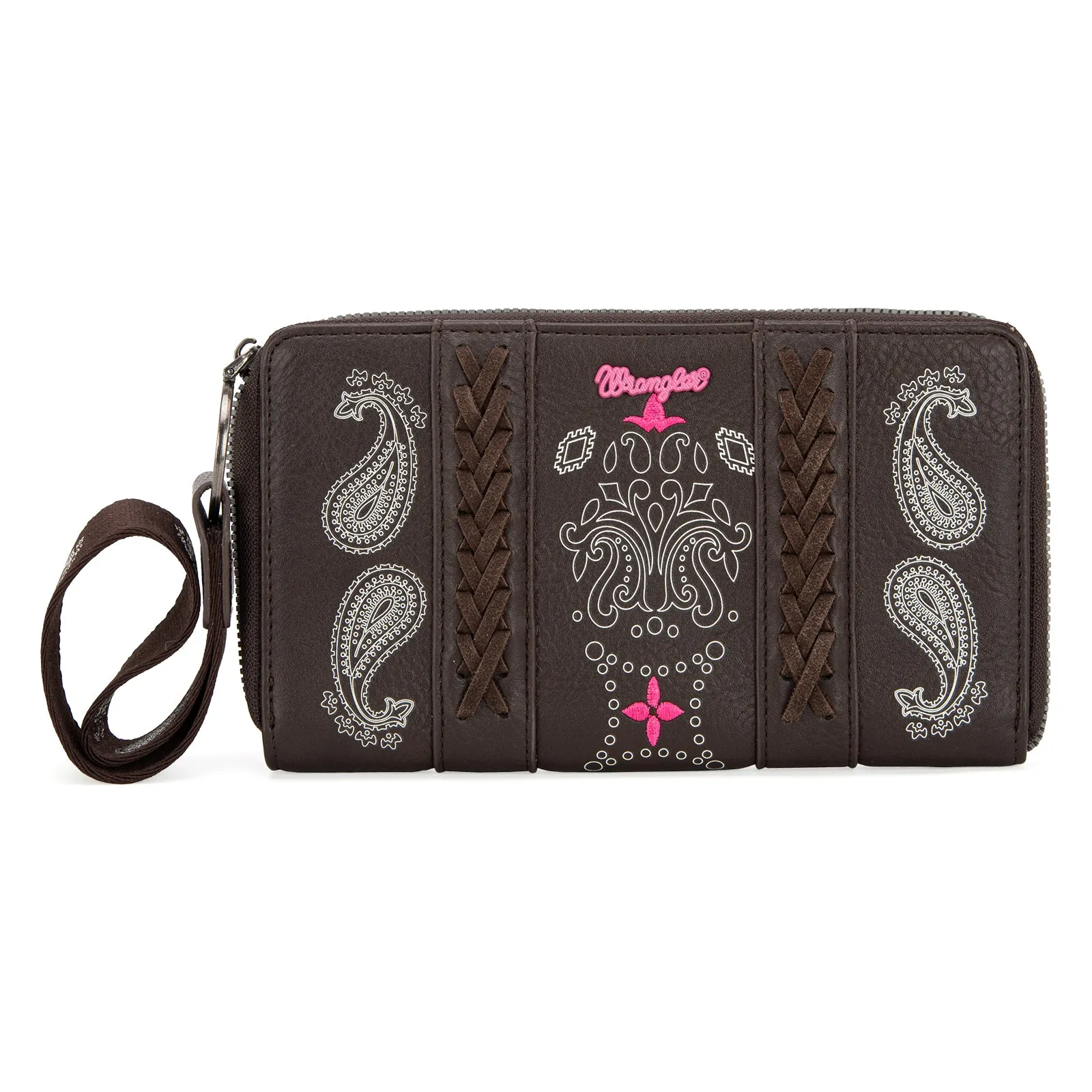 WG134-W006  Wrangler Bandana Paisley Print Wallet