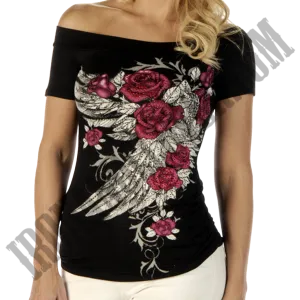 Wicked Elegance Off Shoulder Top