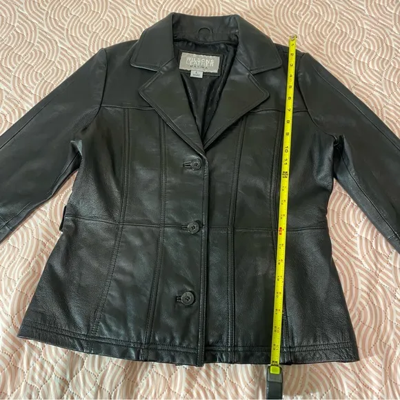 Wilsons Leather Maxima SIZE L black Women jacket