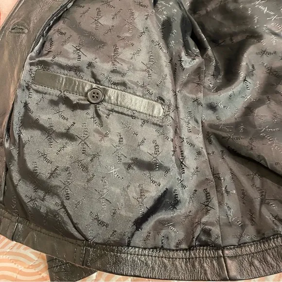 Wilsons Leather Maxima SIZE L black Women jacket