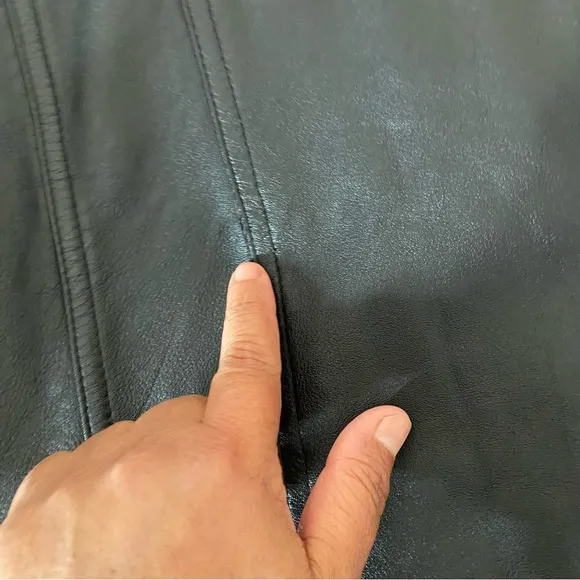 Wilsons Leather Maxima SIZE L black Women jacket