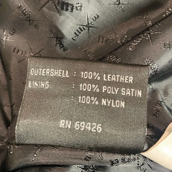 Wilsons Leather Maxima SIZE L black Women jacket