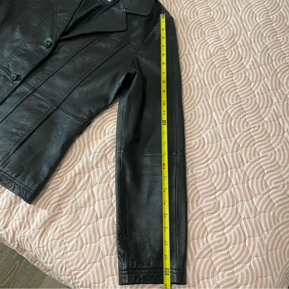 Wilsons Leather Maxima SIZE L black Women jacket