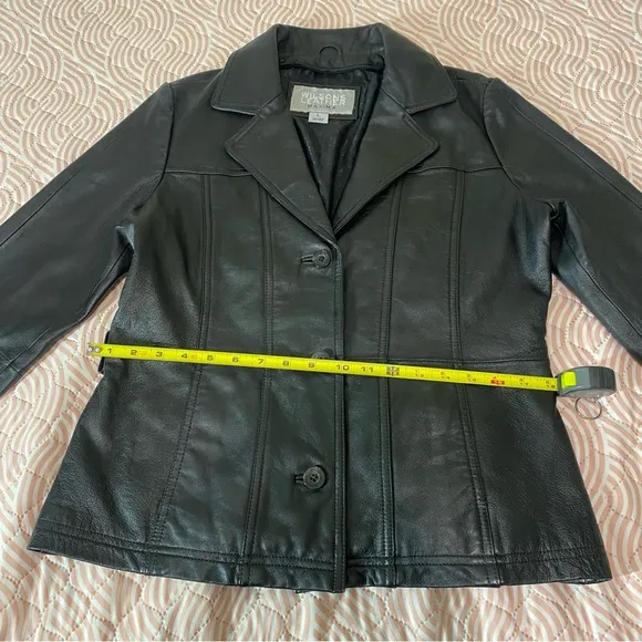 Wilsons Leather Maxima SIZE L black Women jacket