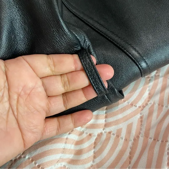 Wilsons Leather Maxima SIZE L black Women jacket