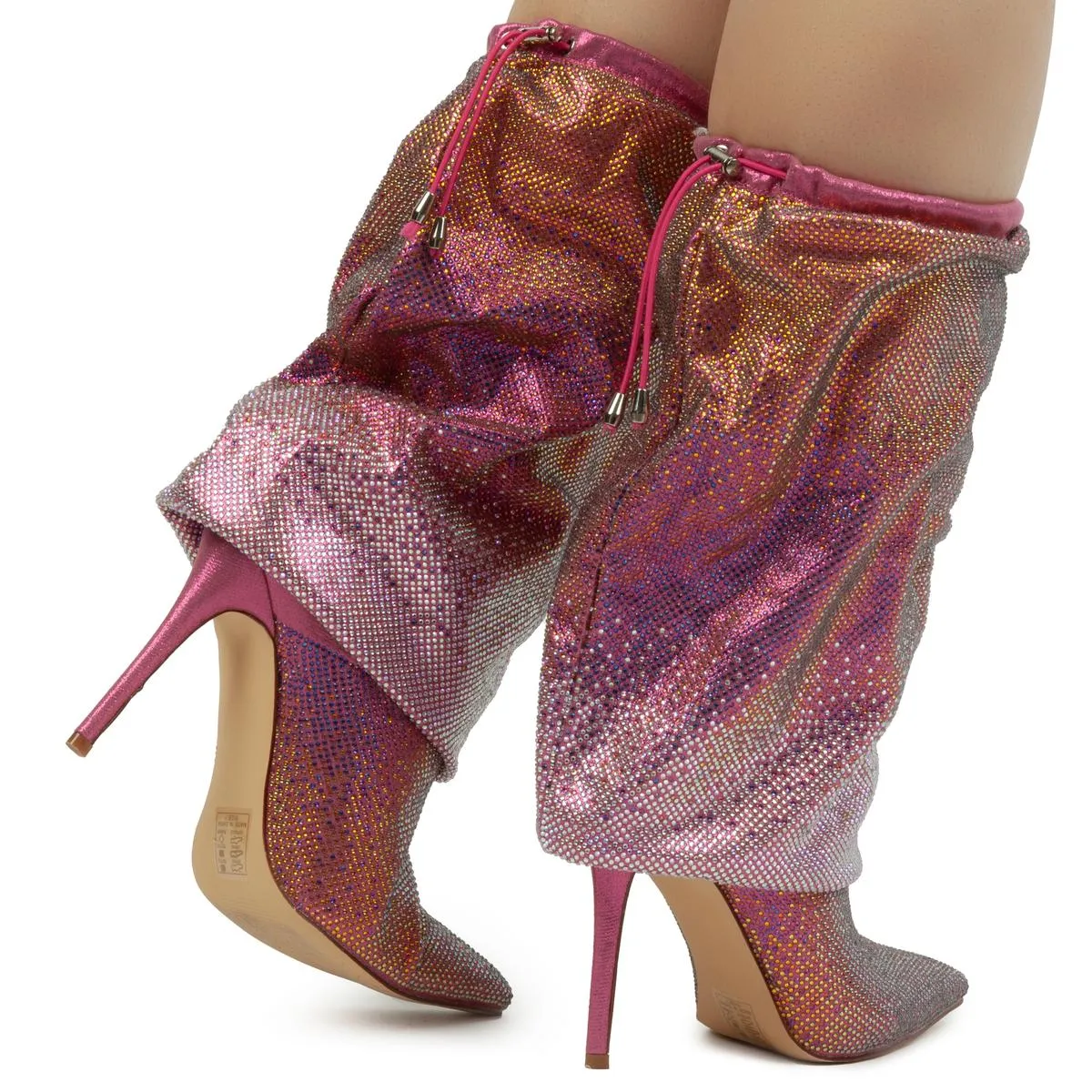 Wishful Stiletto Drape Boot