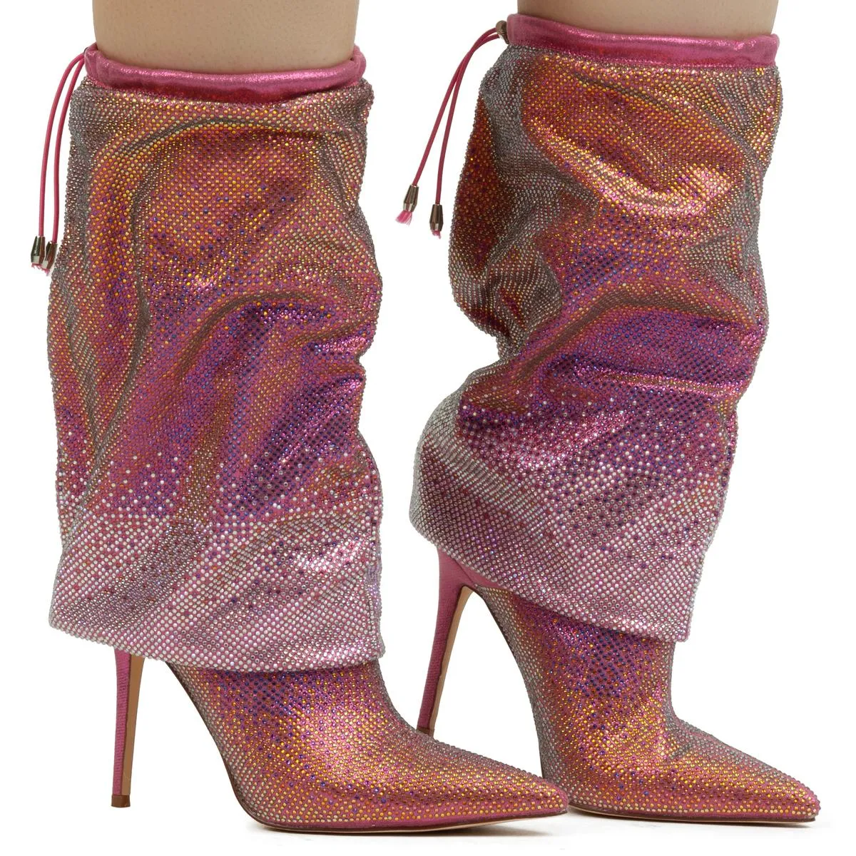 Wishful Stiletto Drape Boot