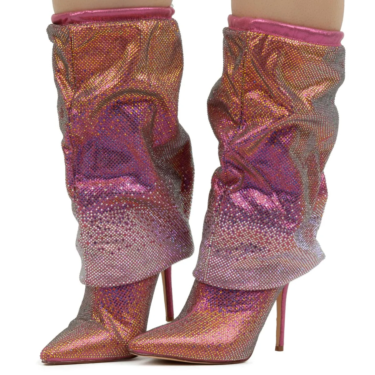 Wishful Stiletto Drape Boot