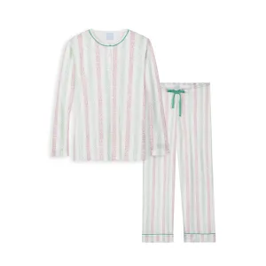 Women's 2-Piece Loungewear -- Noelle Stripe