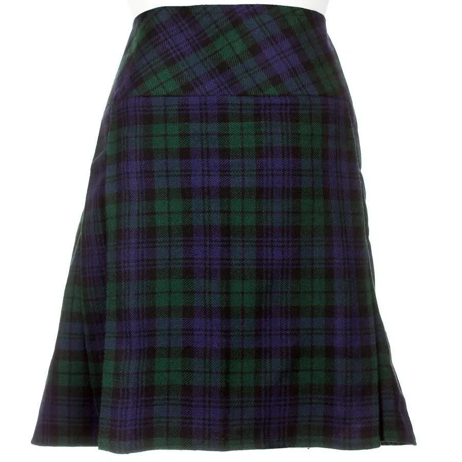 Women's Acrylic Knee Length Kilt - 20 inch Length - 6 Colours