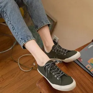 Womens - Army Issue Sneaker Classic - Olive