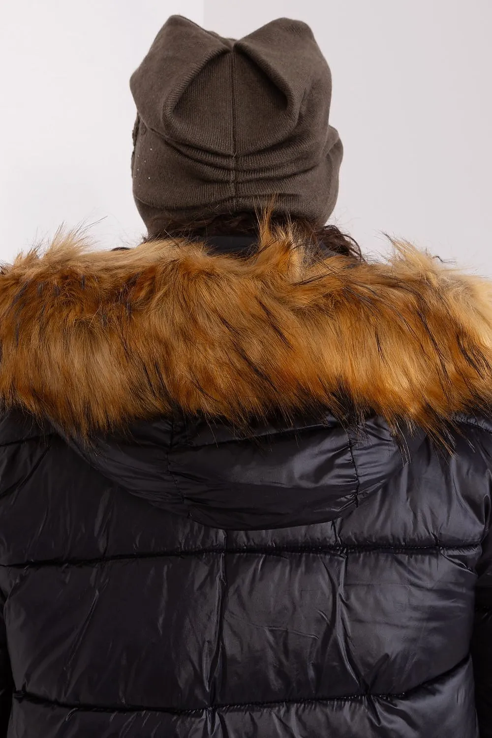 Women's beanie hat with cashmere