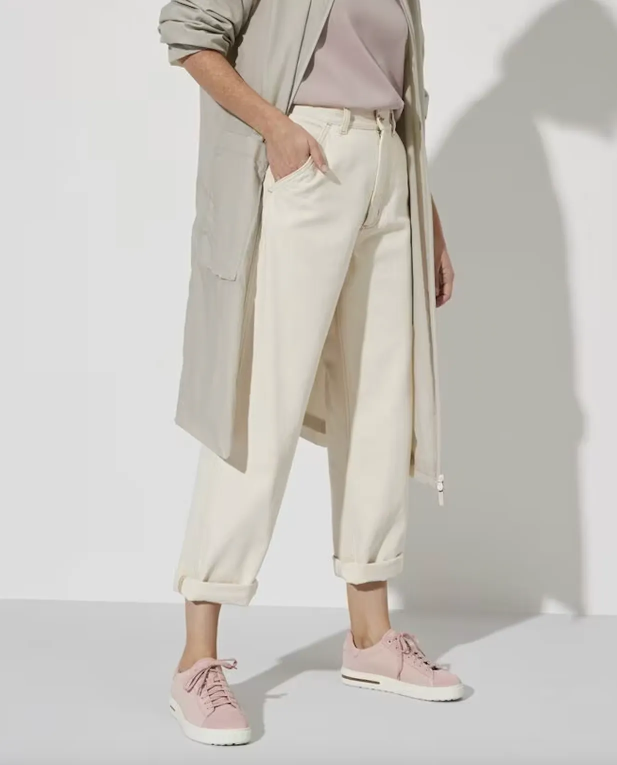 WOMEN'S BIRKENSTOCK BEND LOW | SOFT PINK CANVAS