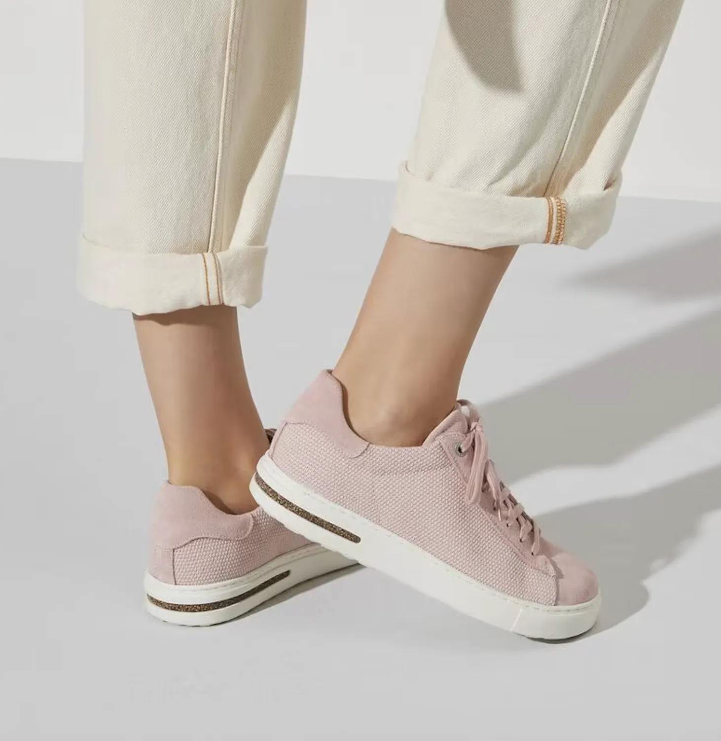 WOMEN'S BIRKENSTOCK BEND LOW | SOFT PINK CANVAS