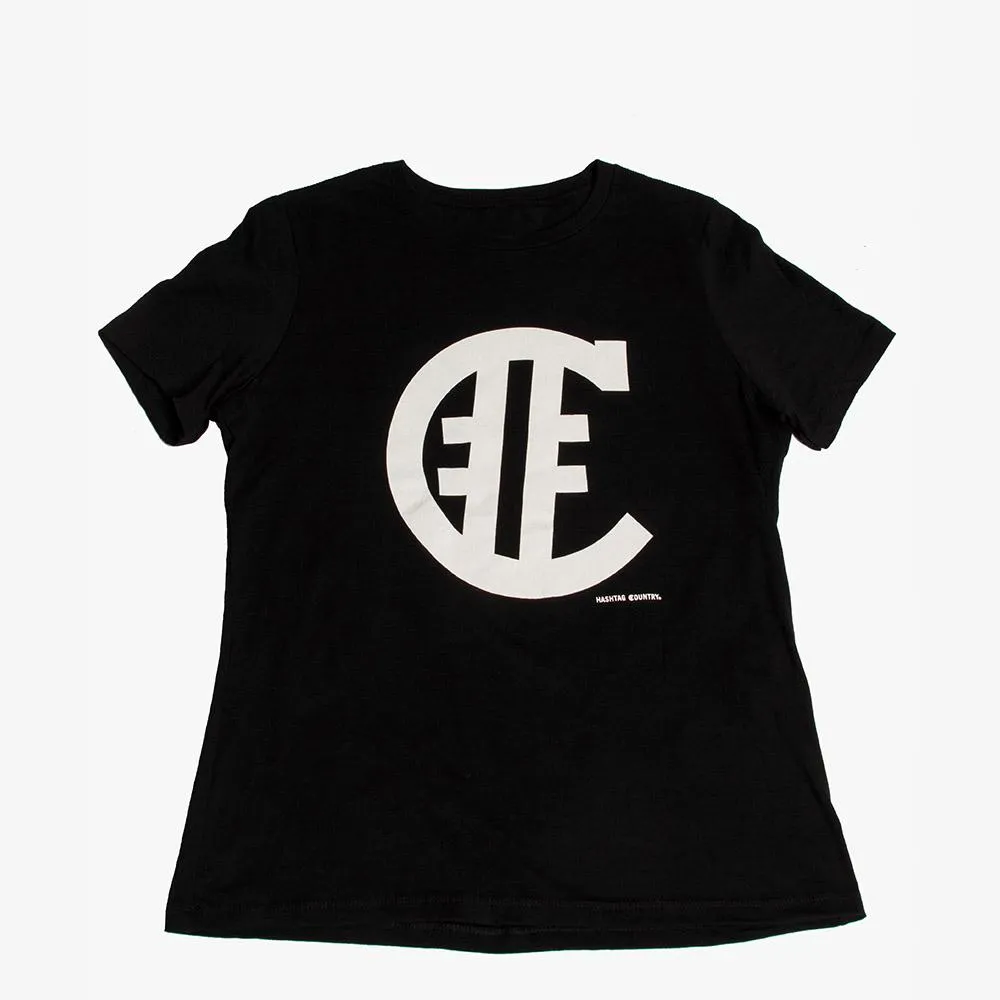Women's Black Logo T-shirt