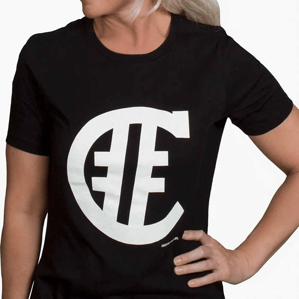 Women's Black Logo T-shirt