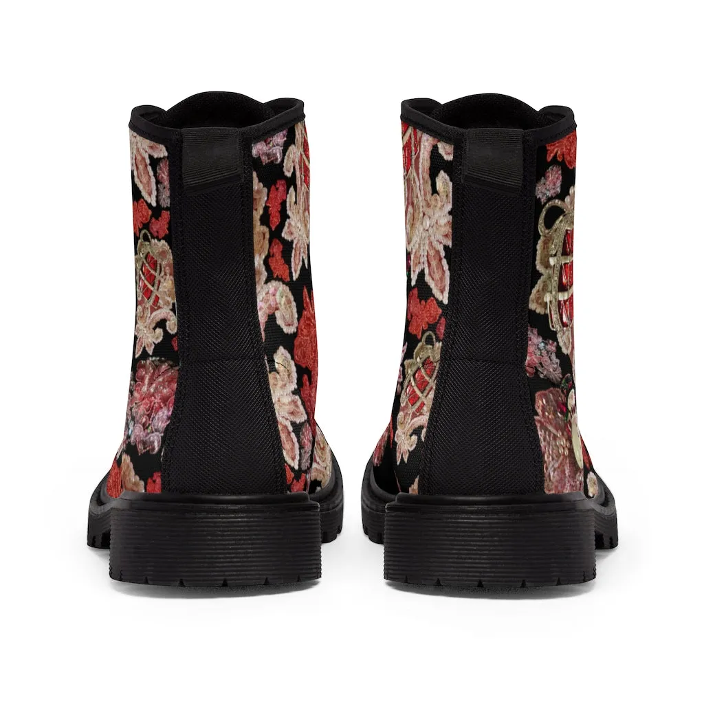 Women's Canvas Boots 'Holidays Couture'