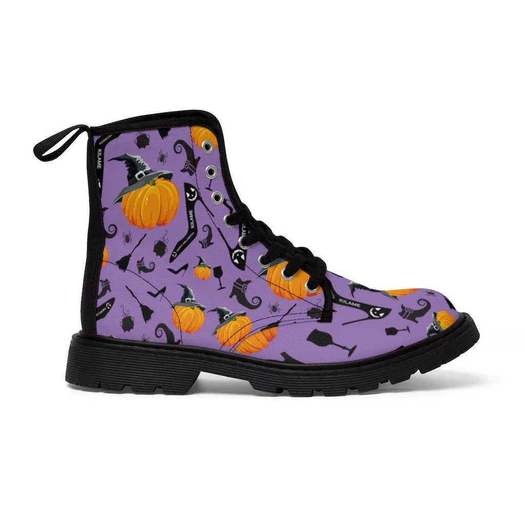 Women's Canvas Boots 'Witch'